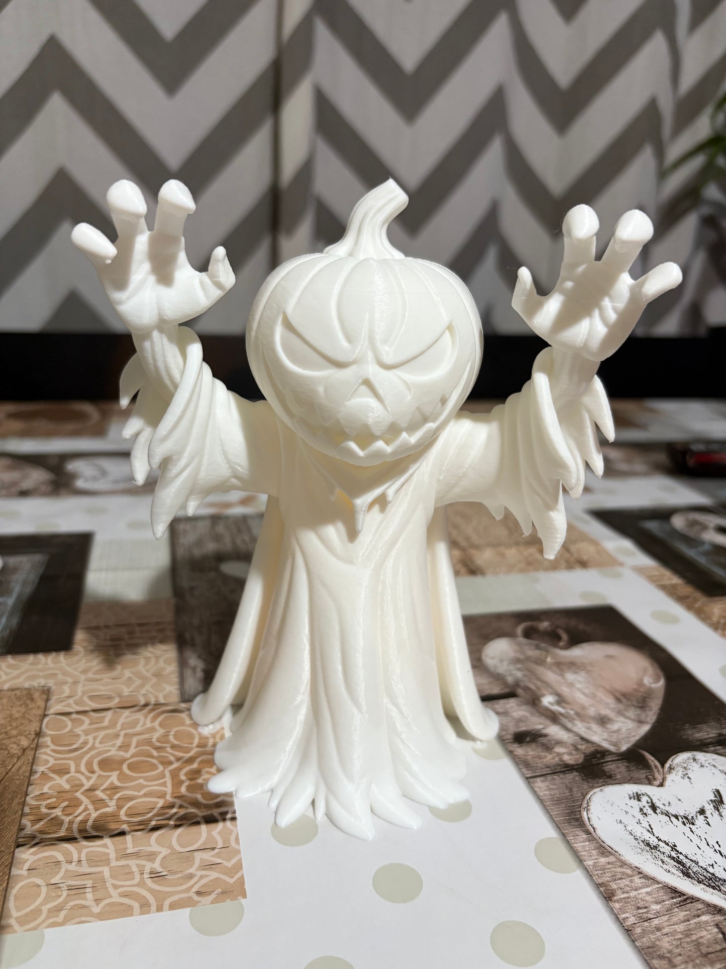 Halloween Pumpkin Ghost LED Light