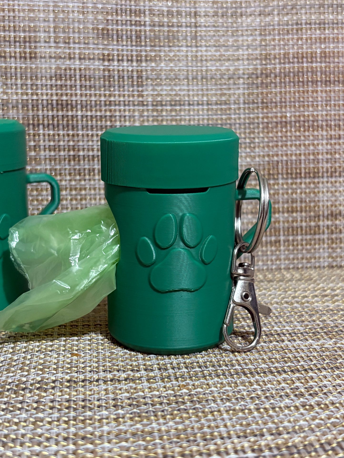 Poop Bag Holder Pet Dispenser Waste Dog Poo Puppy Pick-Up Bags Travel Hook Pouch