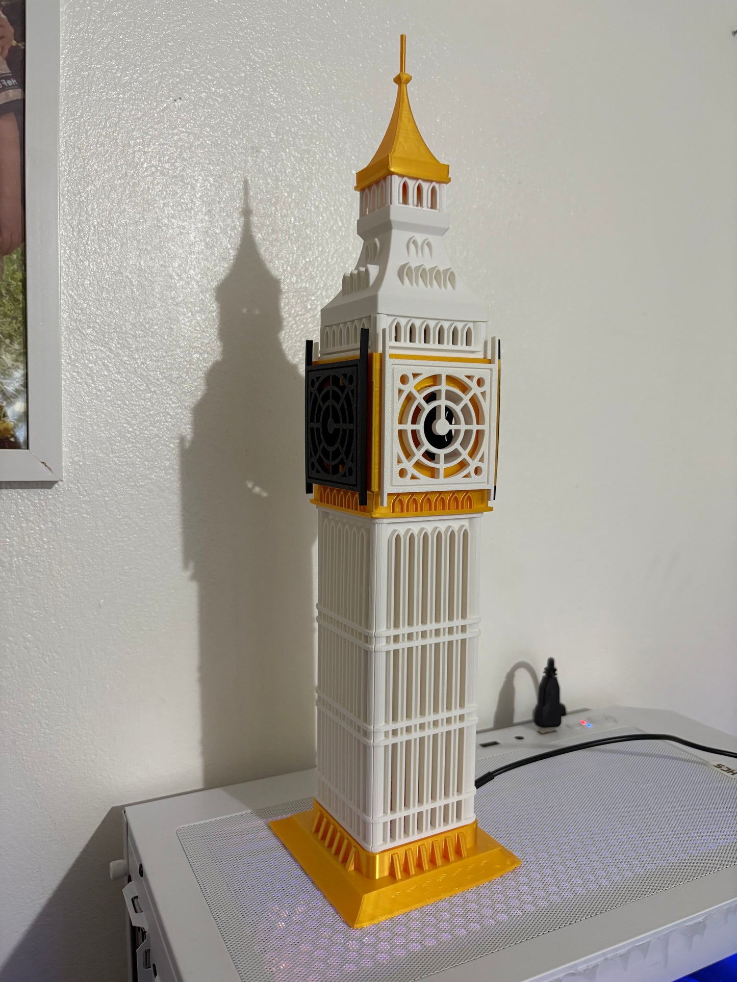 Big Ben Led Light Lamp Night Table Decor Visual Night 3D Effect Tower