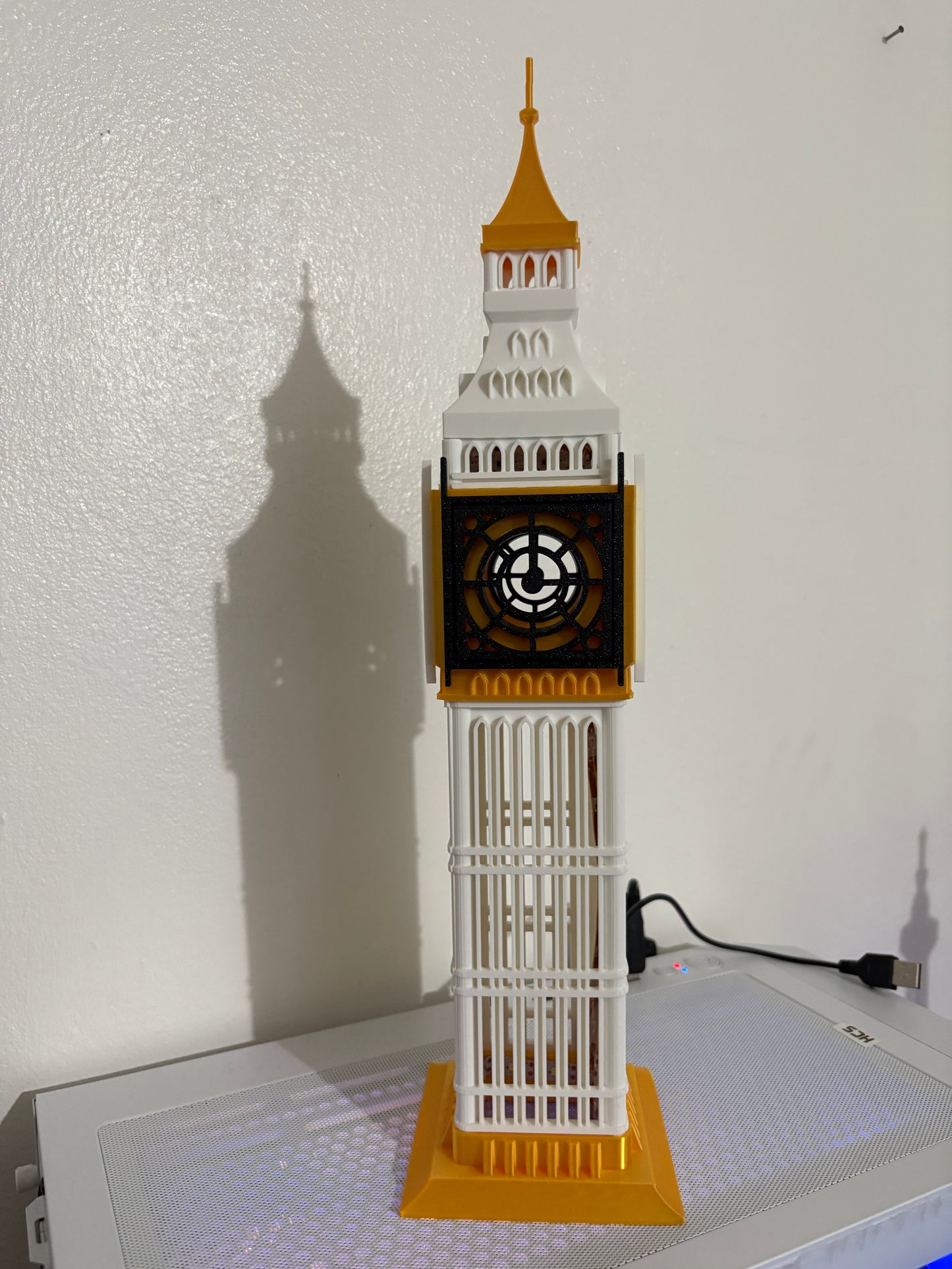 Big Ben Led Light Lamp Night Table Decor Visual Night 3D Effect Tower