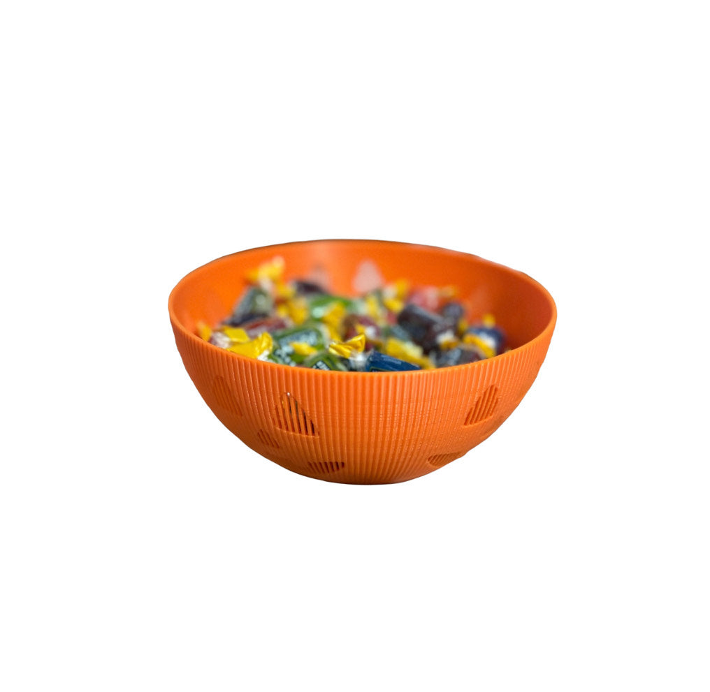 Halloween Candy Bowl β Pumpkin Dish for Treats β Spooky Party Decoration β Autumn Centerpiece