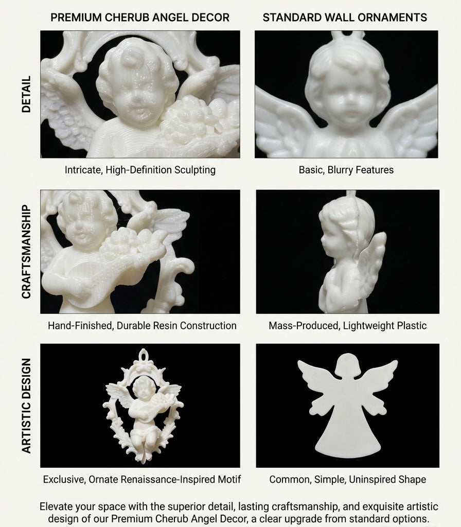 Classic Cherub Angels Wall Décor