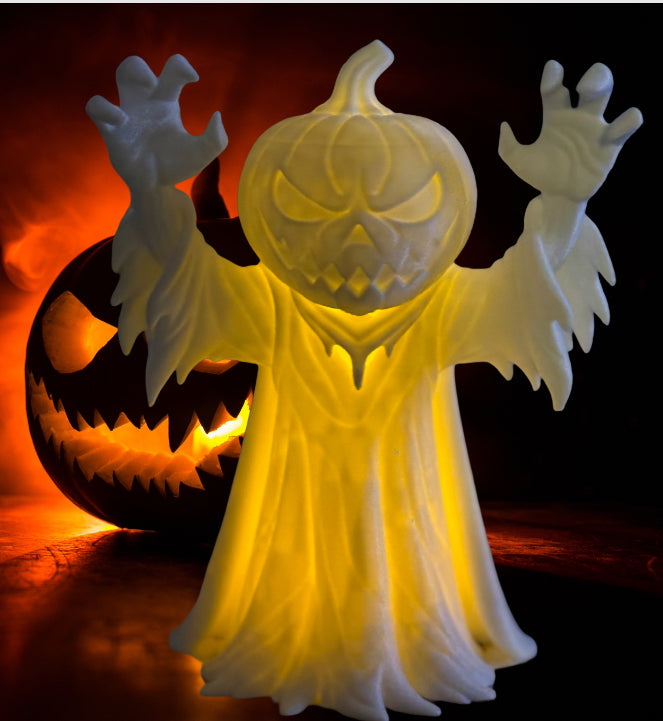 Halloween Pumpkin Ghost LED Light