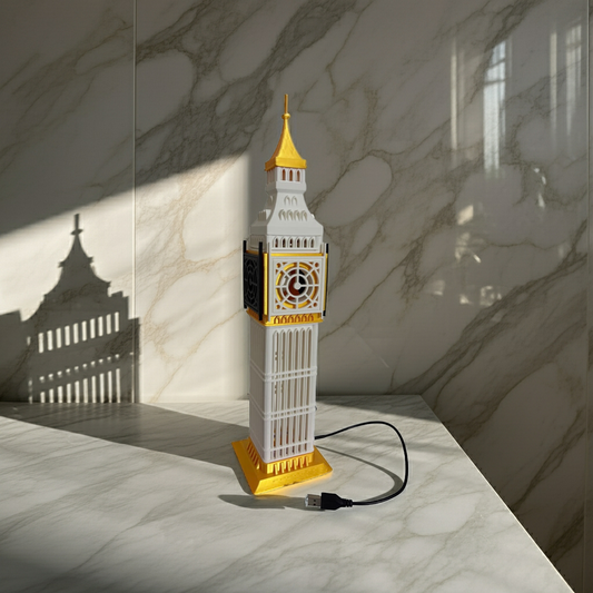 Big Ben Led Light Lamp Night Table Decor Visual Night 3D Effect Tower