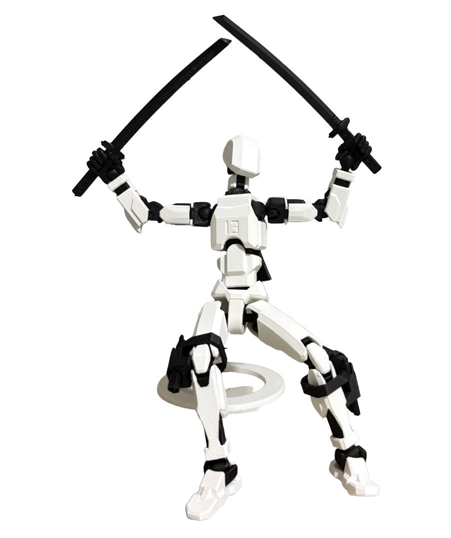 Dummy 13 DIY Articulated Mecha Model Kit – 25cm 3D Printed Robot Figure