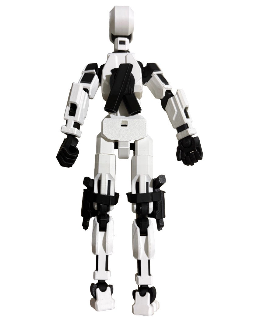 Dummy 13 DIY Articulated Mecha Model Kit – 25cm 3D Printed Robot Figure