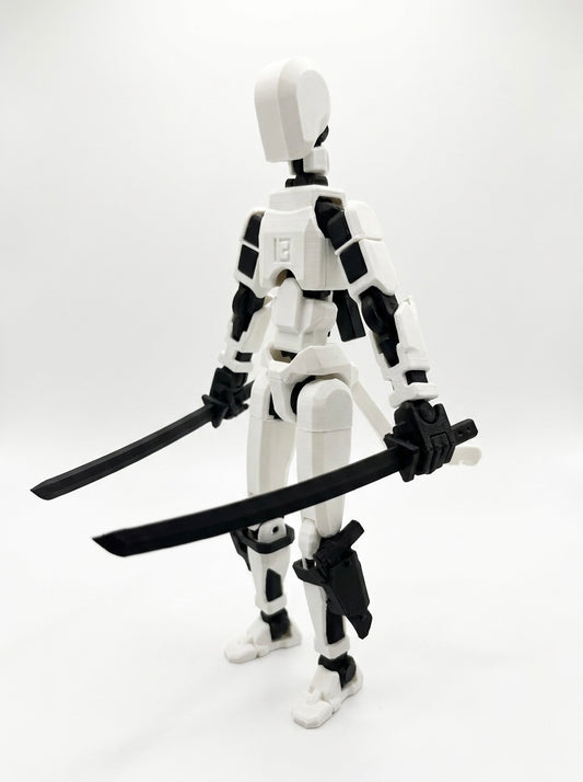 Dummy 13 DIY Articulated Mecha Model Kit – 25cm 3D Printed Robot Figure