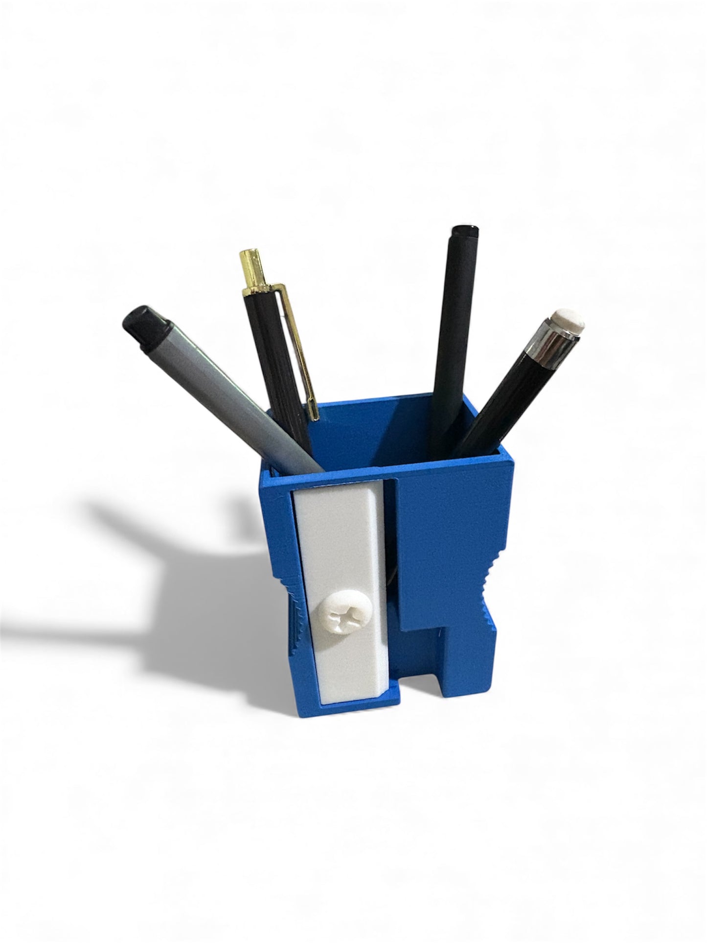 Creative Pencil Sharpener Style Pen & Pencil Holder Fun Desk Organizer