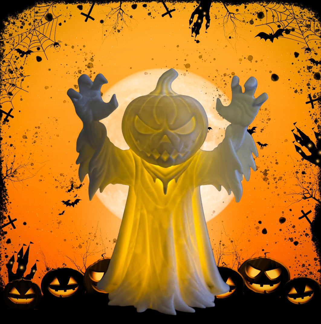 Halloween Pumpkin Ghost LED Light