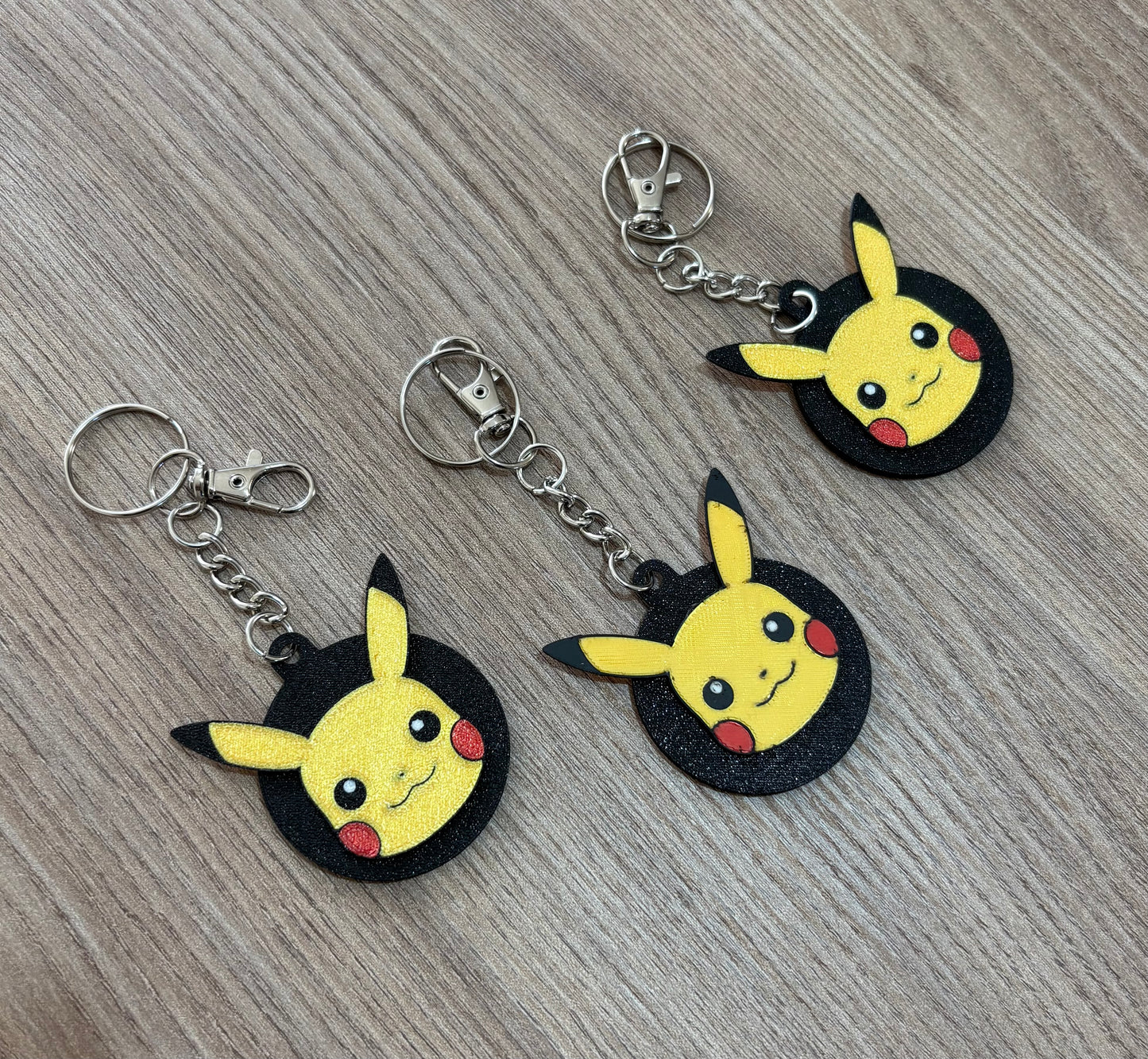 Duo Keychain – Pikachu & Poke Ball Keyring Backpack Charm