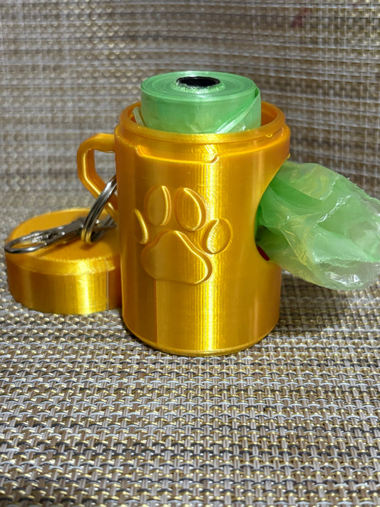 Poop Bag Holder Pet Dispenser Waste Dog Poo Puppy Pick-Up Bags Travel Hook Pouch
