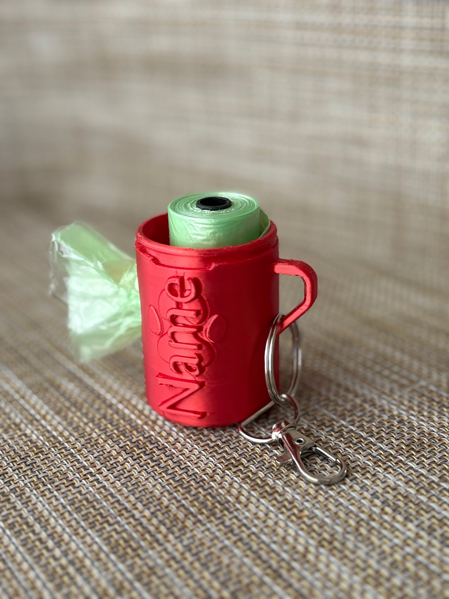 Poop Bag Holder Pet Dispenser Waste Dog Poo Puppy Pick-Up Bags Travel Hook Pouch