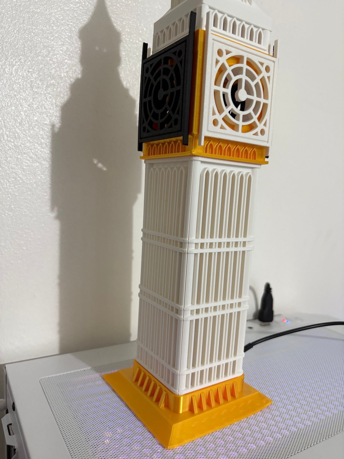 Big Ben Led Light Lamp Night Table Decor Visual Night 3D Effect Tower