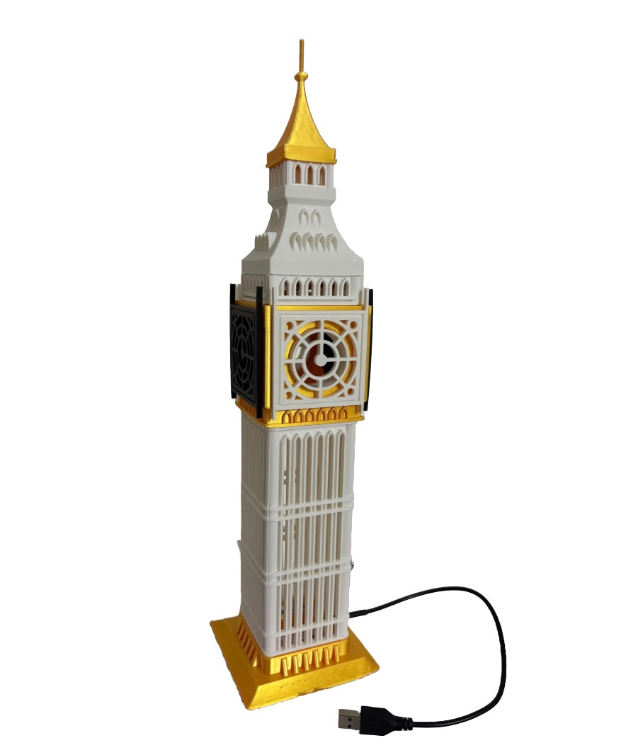 Big Ben Led Light Lamp Night Table Decor Visual Night 3D Effect Tower