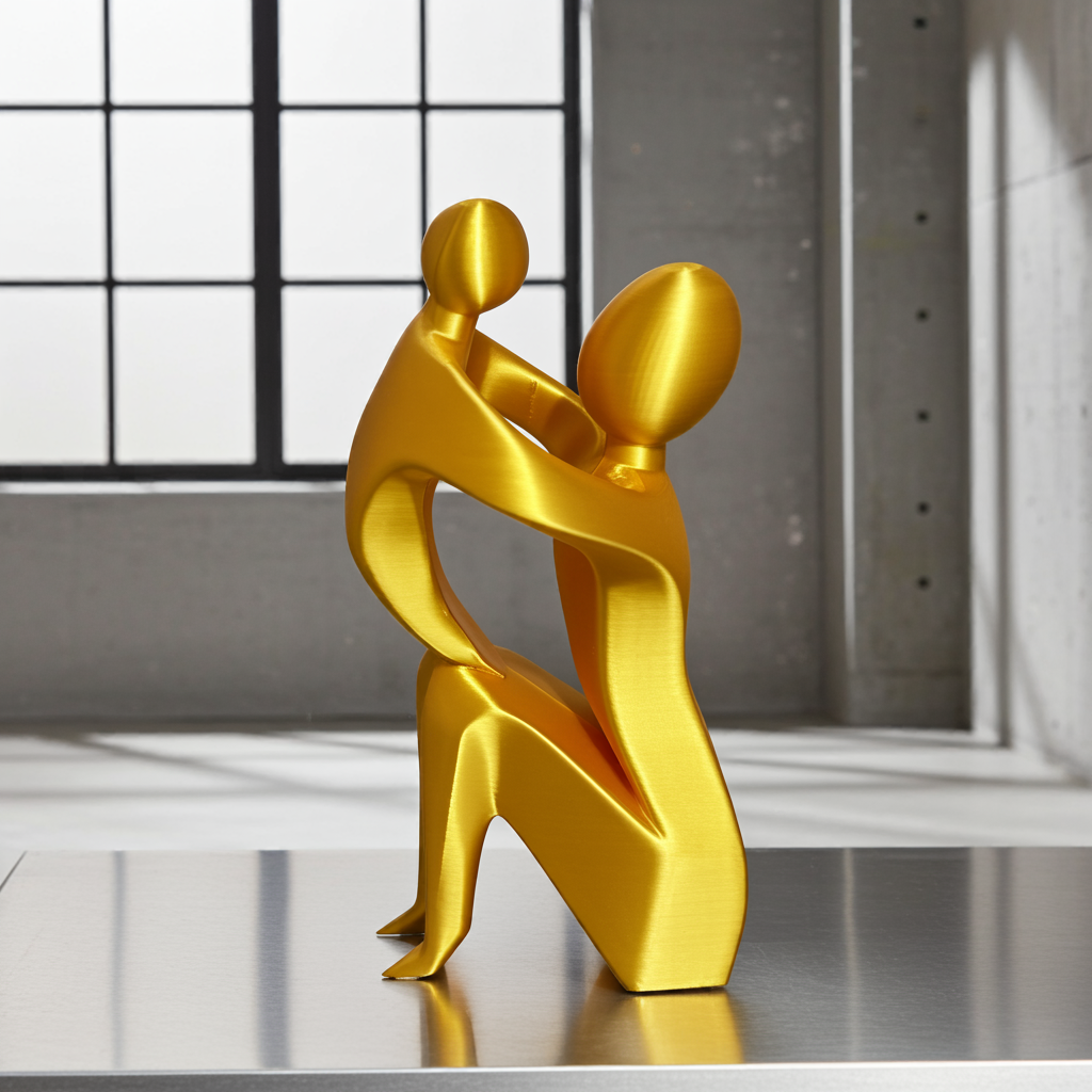 Mother And Child Statue